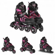 Riedučiai vaikams Skates 4in1 (29-33) Pink